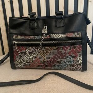 Black Beige Lock N Chain Tote Juicy Couture Los Angeles, California